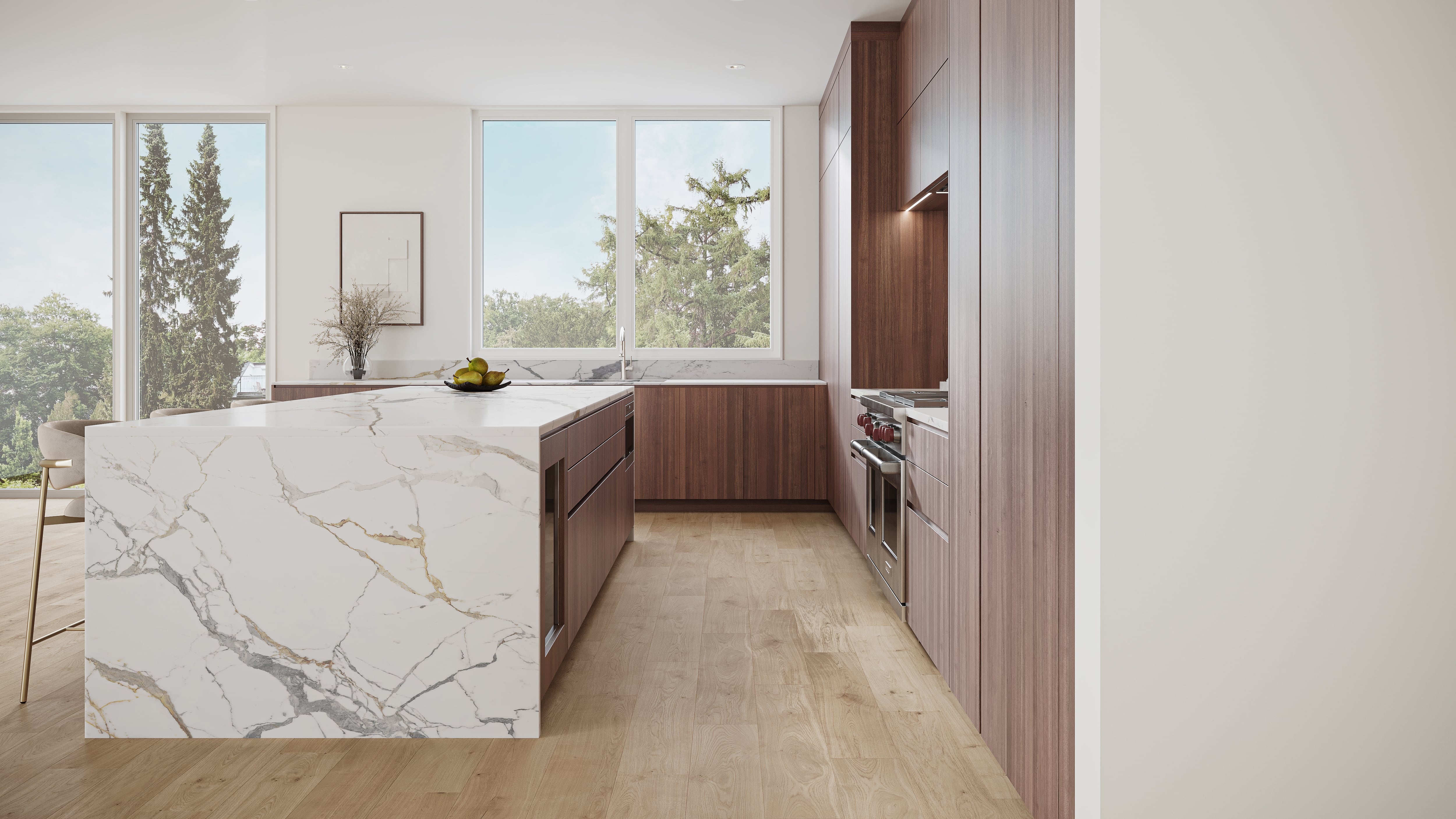 Kitchen detail with premium finishes