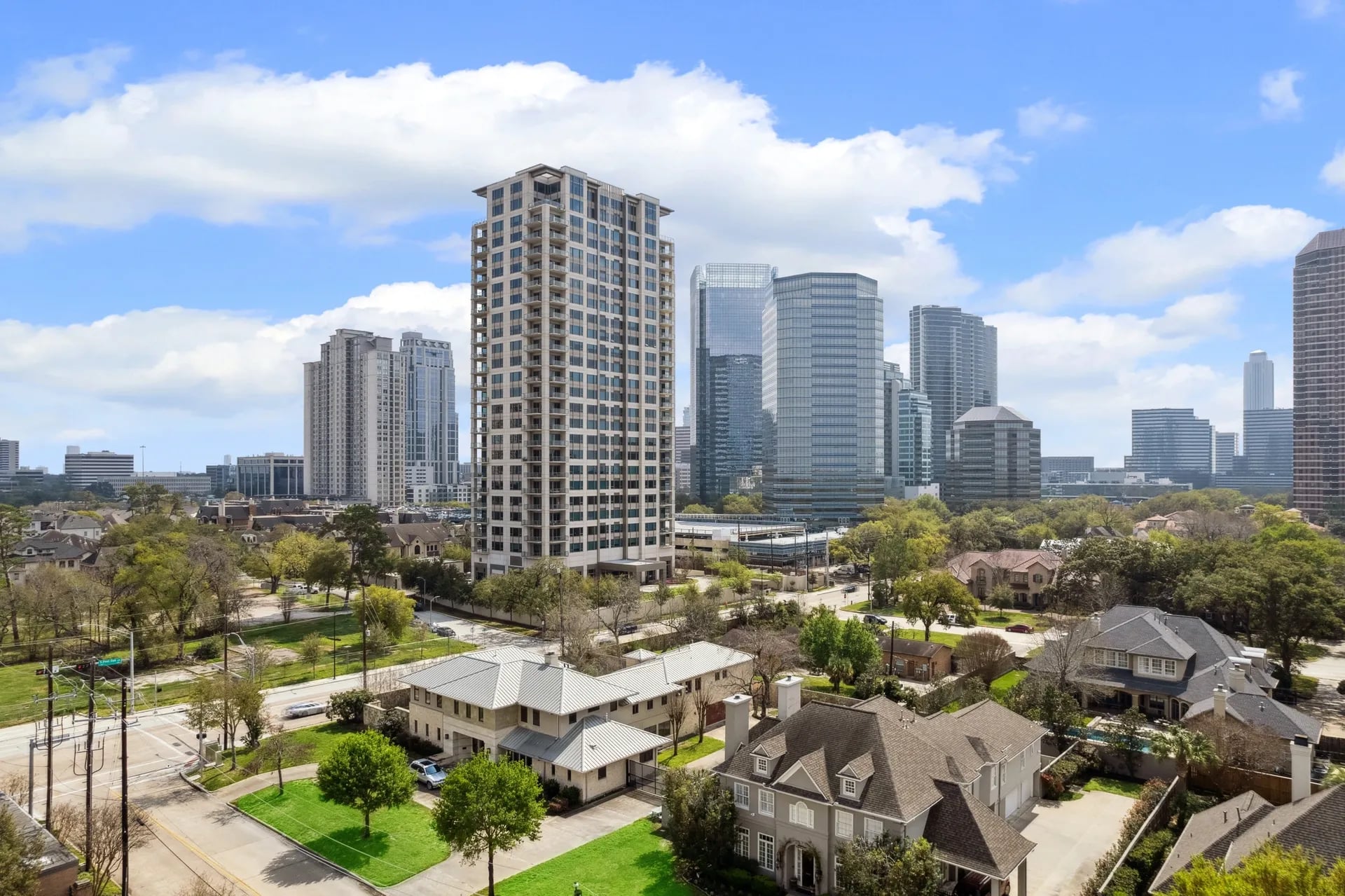Southeast panoramic view from The Beverly